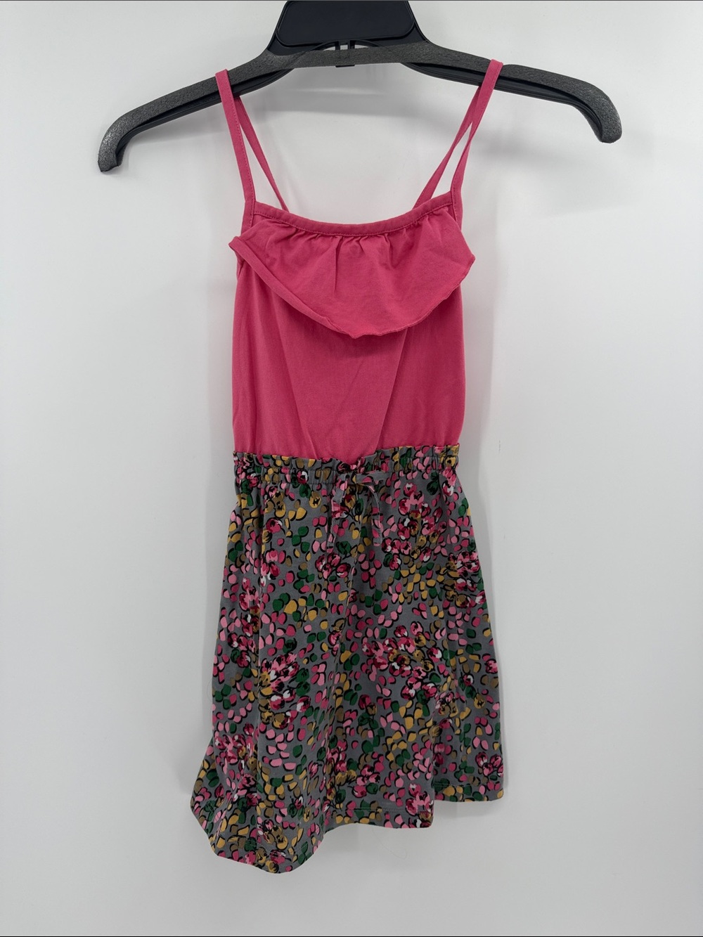 Hanna Andersson Girl's Cotton Criss Cross Floral Sundress - Pink Multi - 120